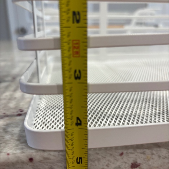 BRAND NEW Crate&Barrel Set of 2 - White Under Shelf Sliding Drawers - Picture 2 of 7